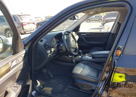 2014 BMW X3 xDrive28I z USA, uszkodzony, nr VIN 5UXWX9C57E0D14299